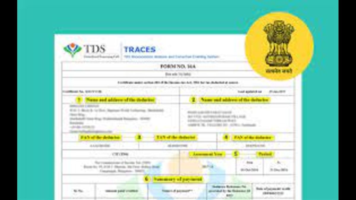 फॉर्म 16a क्या है ?