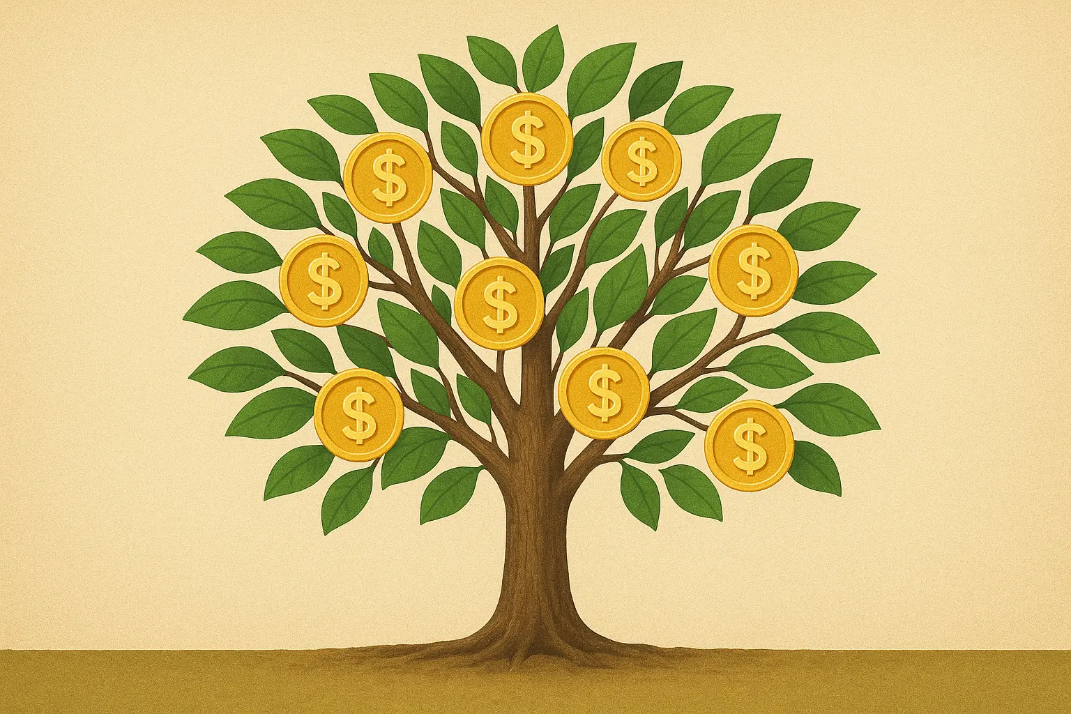 MONEY TREE WALLPAPER